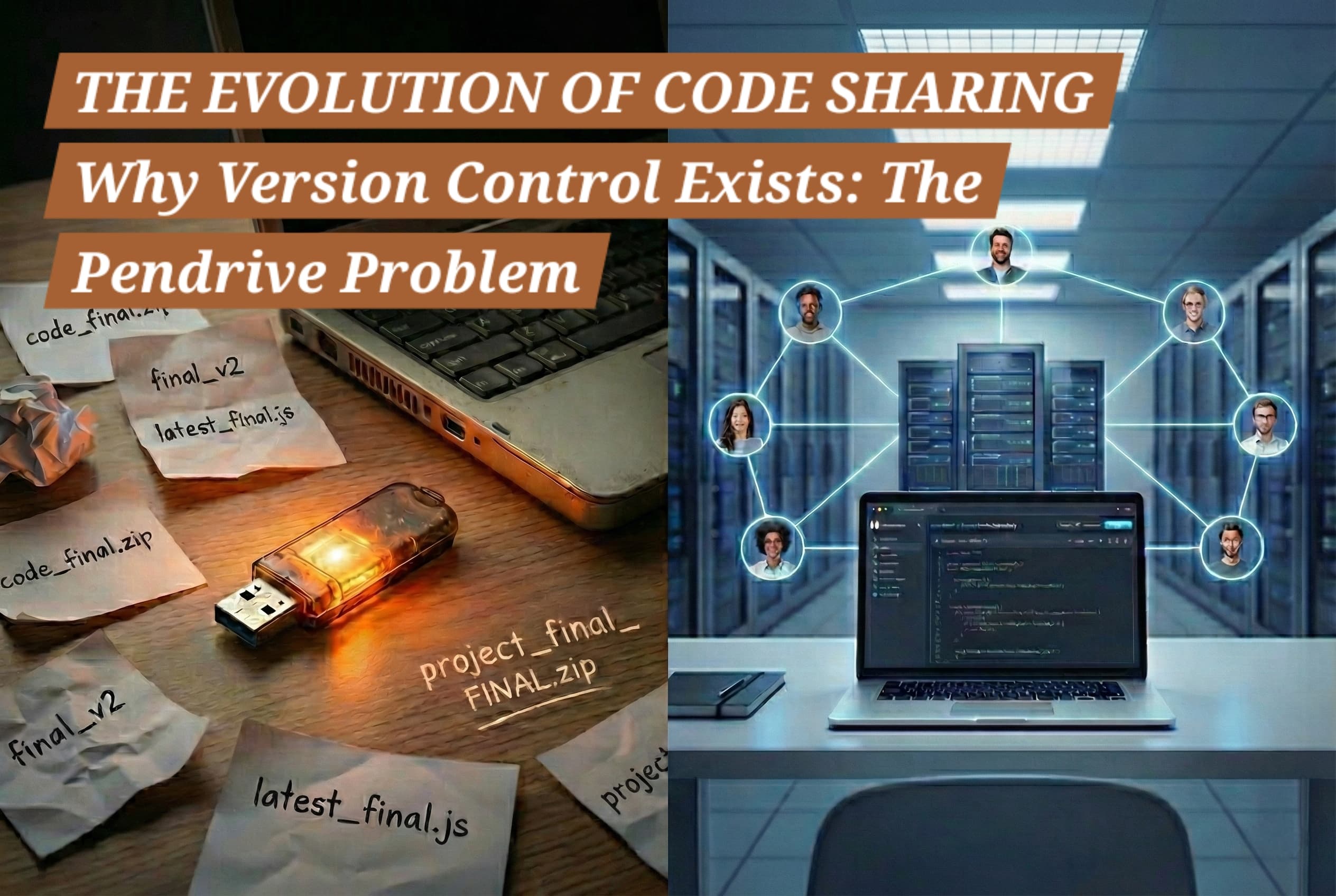 Why Version Control Exists: The Pendrive Problem