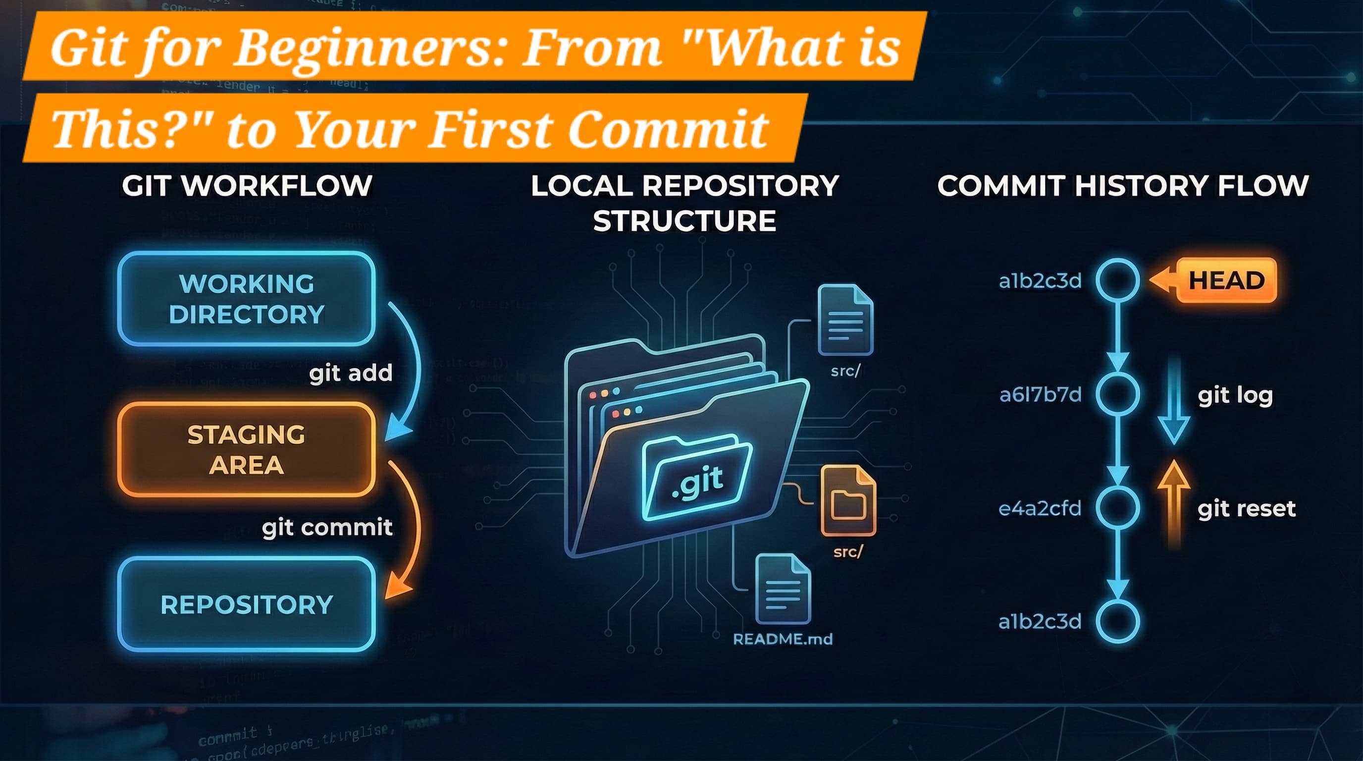 Git for Beginners: From “What Is This?” to Your First Commit