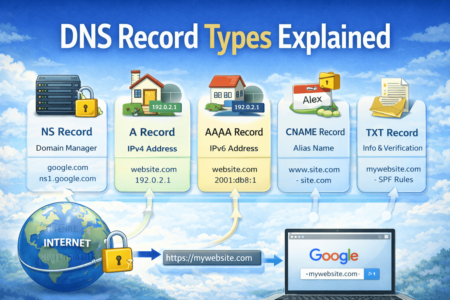 DNS Record Types Explained