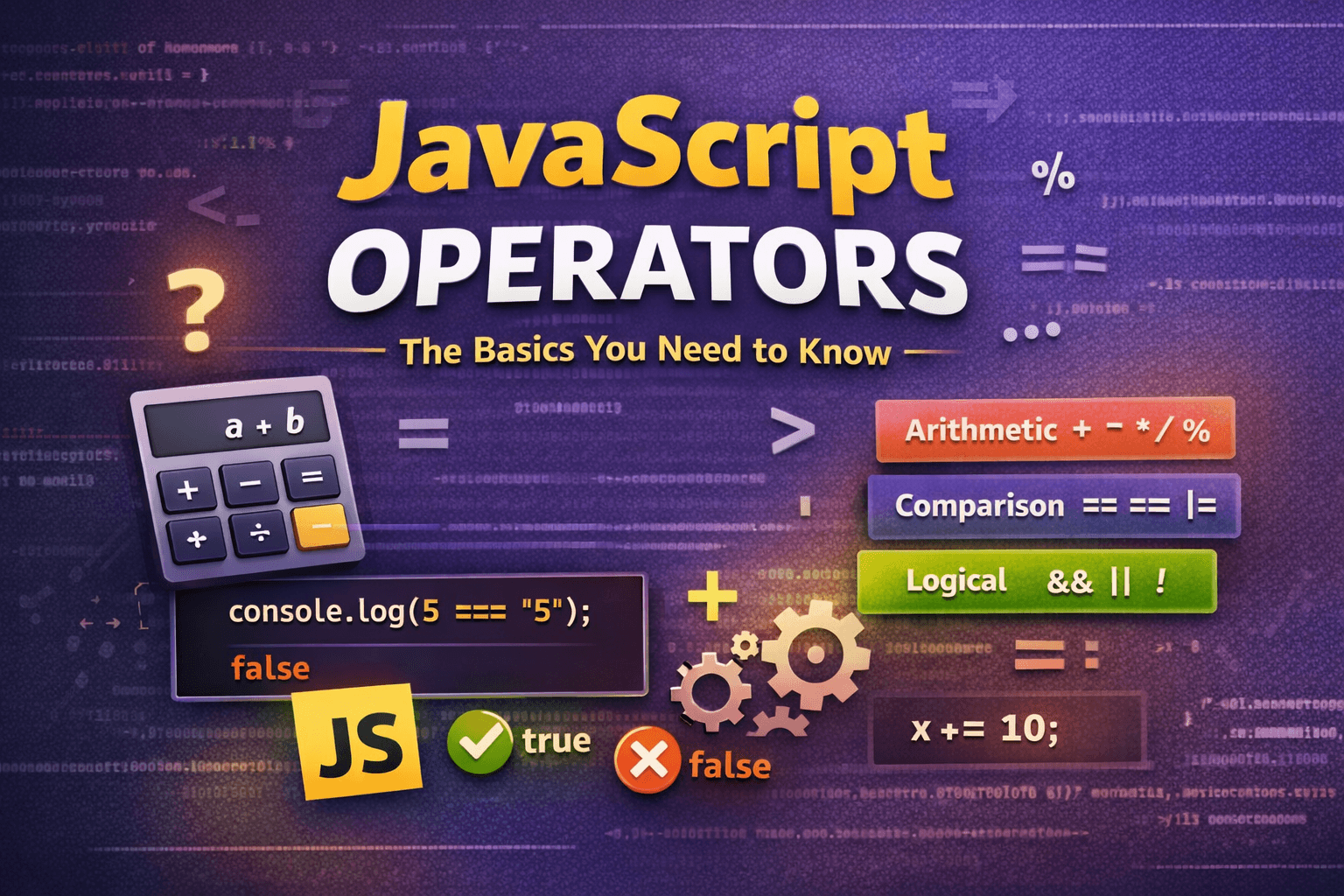 JavaScript Operators: The Basics You Need to Know
